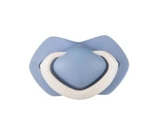 CANPOL BABIES silikoniniai simetriniai čiulptukai PURE COLOR, 6-18 mėn., 2vnt., 22/656_blu