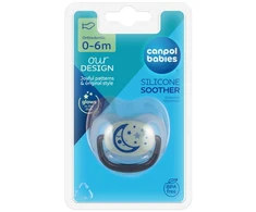 CANPOL BABIES silikoninis ortodontinis čiulptukas NIGHT DREAMS, 0-6 mėn., 22/500_blu_new