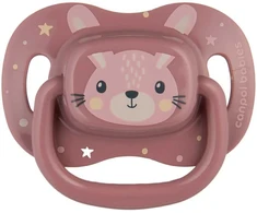 CANPOL BABIES silikoninis simetrinis čiulptukas CUTE ANIMALS, 18+ mėn., 34/926_pin