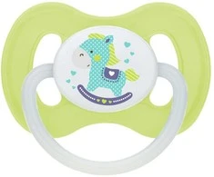 CANPOL BABIES silikoninis simetrinis čiulptukas TOYS, 0-6 mėn., 23/291