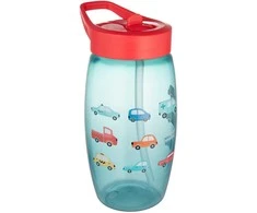 CANPOL BABIES sportinė gertuvė su užlenkiamu snapeliu CARS, 400 ml, 56/618_blu