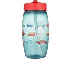 CANPOL BABIES sportinė gertuvė su užlenkiamu snapeliu CARS, 400 ml, 56/618_blu
