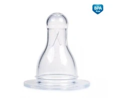 Canpol Babies žindukas silikoninis slow 3m+, 2vnt., 18/115