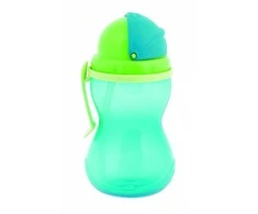 Canpolbabies CANPOL BABIES gertuvė su šiaudeliu 370ml 56/113_blue2