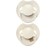 LOVI silikoniniai dinaminiai čiulptukai Prime, Coconut/ Ivory, 6-18m, 2 vnt., 34/402