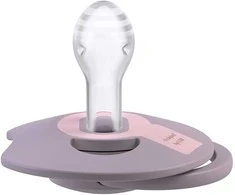 LOVI silikoniniai dinaminiai čiulptukai Prime, Lilac/ Violet, 18+m, 2 vnt., 34/423