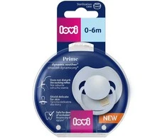LOVI silikoninis dinaminis čiulptukas Prime, Baby Mėlyna, 0-6m, 1 vnt., 34/416