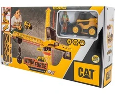 CAT RC statybinio krano rinkinys Workforce Jumbo Tower Crane Set, 82438