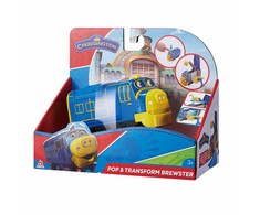 TM Toys CHUGGINGTON transformuojamas traukinys Pop &amp; Transform Brewster, EU890102