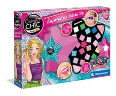 CLEMENTONI CRAZY CHIC kosmetikos rinkinys Superstar Make Up, 18604