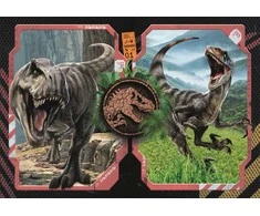 Clementoni Dėlionė 2x60 vnt. - Jurassic World