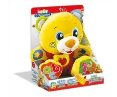CLEMENTONI pliušinis meškiukas „Lavinamasis“ (LT+LV+EE), 60171/50346