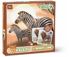 Dėlionė COLLECTA Atminties žaidimas - laukinis gyvenimas 64 vnt., 84238