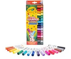 Crayola, Inc. CRAYOLA mini antspaudukai Mini Stamper With Emoji Tips, 58-8741