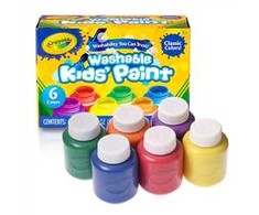 Crayola, Inc. CRAYOLA nuplaunami dažai, 6 vnt., 54-1204