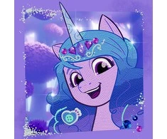 Diamond Dotz DIAMOND DOTS kūrybinis rinkinys piešimas deimantais My Little Pony Izzy Moonbow, 3406 deimantai, DBX.091