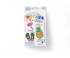 DIAMOND DOTS kūrybinis rinkinys piešimas deimantais HOLIDAY, 3 lipdukai, DTZ12.029