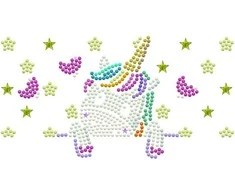 Diamond Dotz DIAMOND DOTS kūrybinis rinkinys piešimas deimantais Unicorn, 2000+ deimantų, DTZ10.012