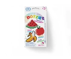 DIAMOND DOTS kūrybinis rinkinys piešimas deimantais HEALTHY, 3 lipdukai, DTZ12.019