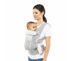 ERGOBABY nešioklė ADAPT SOFTFLEX, perlų pilkos spalvos, BCASFMGRY