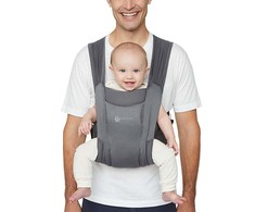 ERGOBABY nešioklė EMBRACE Soft Air Mesh, Pilkos spalvos, BCEMASAMGRY