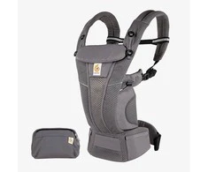 ERGOBABY nešioklė OMNI BREEZE, grafito pilkos spalvos, BCZ360PGRAPH