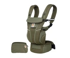 ERGOBABY nešioklė OMNI BREEZE, alyvuogių žalios spalvos, BCZ360POLIVE