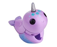FINGERLINGS elektroninis žaislas banginis Nelly, violetinis, 3696