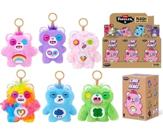 FUGGLER CARE BEARS pliušinis raktų pakabukas - monstriukas, 1 serija, asort., 15782