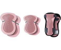 GLOBBER kelių ir alkūnių apsaugų rinkinys, rožinis JUNIOR XS, 541-210