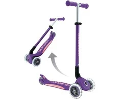 GLOBBER paspirtukas Elite Lights, violetinis, 439-603-3