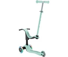 GLOBBER paspirtukas Go-Up Sporty Lights, spalva: mėtinė