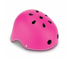 GLOBBER šalmas Primo Lights, XS/S (48-53cm), rožinis