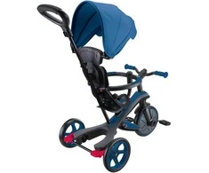 Triratukas GLOBBER Explorer Trike 4in1, tamsiai mėlynas