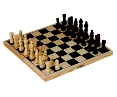 Goki GOLLNEST AND KIESEL šachmatai medinėje dėžėje D, HS040