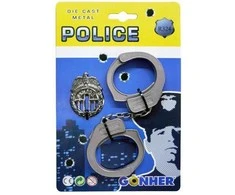 Gonher Guns GONHER antrankiai ir policininko ženklas, 324/0
