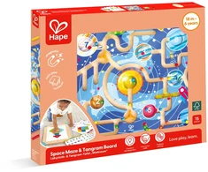 HAPE 2-in-1 labirintas ir tangramų lenta, E0524K