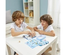 HAPE 2in1 žaidimai Tic Tac Toe/Snakes&amp;Ladders, E0478A