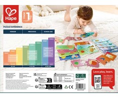 HAPE gyvūnų maitinimo dėlionė, 36 vnt., E1665A