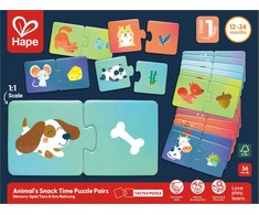 HAPE gyvūnų maitinimo dėlionė, 36 vnt., E1665A