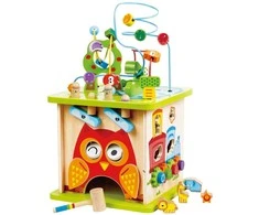 HAPE spalvingas žaidimų kubas Forest Animal, E8341