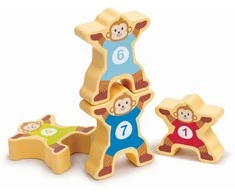 HAPE traukinio bėgių rinkinys Monkey, E1075A
