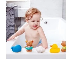 HAPE Vonios žaislų rinkinys Tedis ir draugai, E0201