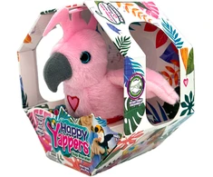 HAPPY YAPPERS interaktyvus pliušinis paukštis - Kakadu