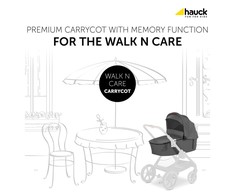 HAUCK lopšys WALK N CARE, Dark Pilkas, 165423