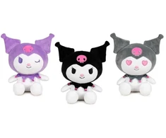 HELLO KITTY Kuromi pliušinis žaislas, 16 cm, asort., 760025752