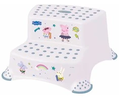 KEEEPER dvigubas laiptelis PEPPA, baltas, 10032