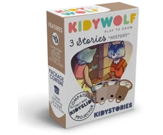 KIDYWOLF istorijų rinkinys Kelionė laiku, 3 istorijos projektoriui KIDYSLIDE, KIDYSTORIES-HI