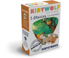KIDYWOLF istorijų rinkinys Pasaka, 3 istorijos projektoriui KIDYSLIDE, KIDYSTORIES-LA