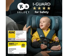 KINDERKRAFT automobilinė kėdutė 61-105 cm I-GUARD PRO I-SIZE, graphite juodas, KCIGUAPRBLK0000